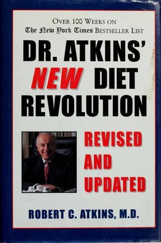 Cover: Atkins Diet by Robert C. Atkins